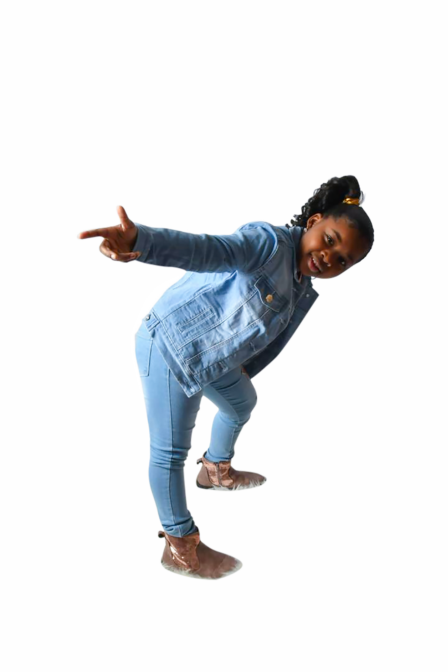 Basic Wash Denim Jeans Jackets, Button Front, Long Sleeve /w Button Cuff, Stretch, Collar Ice Blue