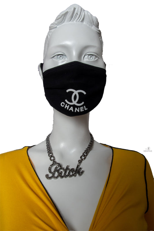reusable washable Luxury Fashion Face Mask are pleated for better contoured and comfort fit, nasal mouth and underneath chin are fully covered Lightweight Double-layered Elastic ear loops. 
