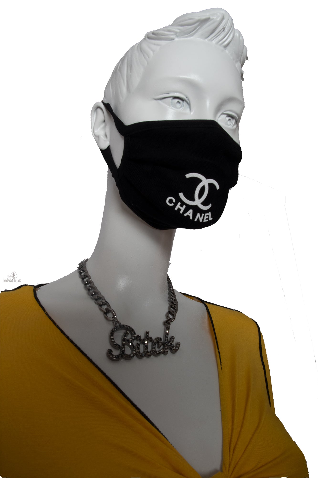 reusable washable Luxury Fashion Face Mask are pleated for better contoured and comfort fit, nasal mouth and underneath chin are fully covered Lightweight Double-layered Elastic ear loops.