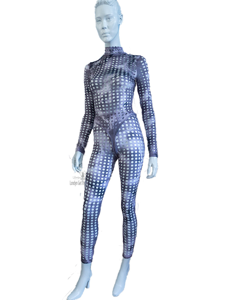 Traffic Blocking in This Sexy Hole Tie Dye Long Sleeve Bodysuit Leggings Set. Turtleneck Collar Elastic High Waist, Stylish Bodcon Two Piece Set. This is just right for Party, Clubwear, or a Night out on the town, Women outfit