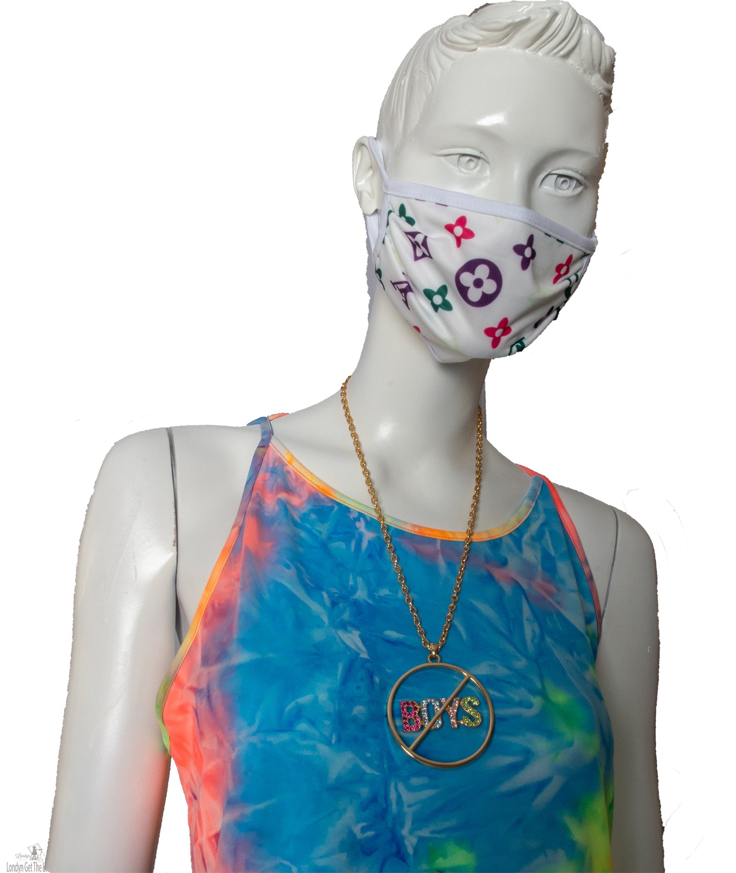 reusable washable Luxury Fashion Face Mask are pleated for better contoured and comfort fit, nasal mouth and underneath chin are fully covered Lightweight Double-layered Elastic ear loops.