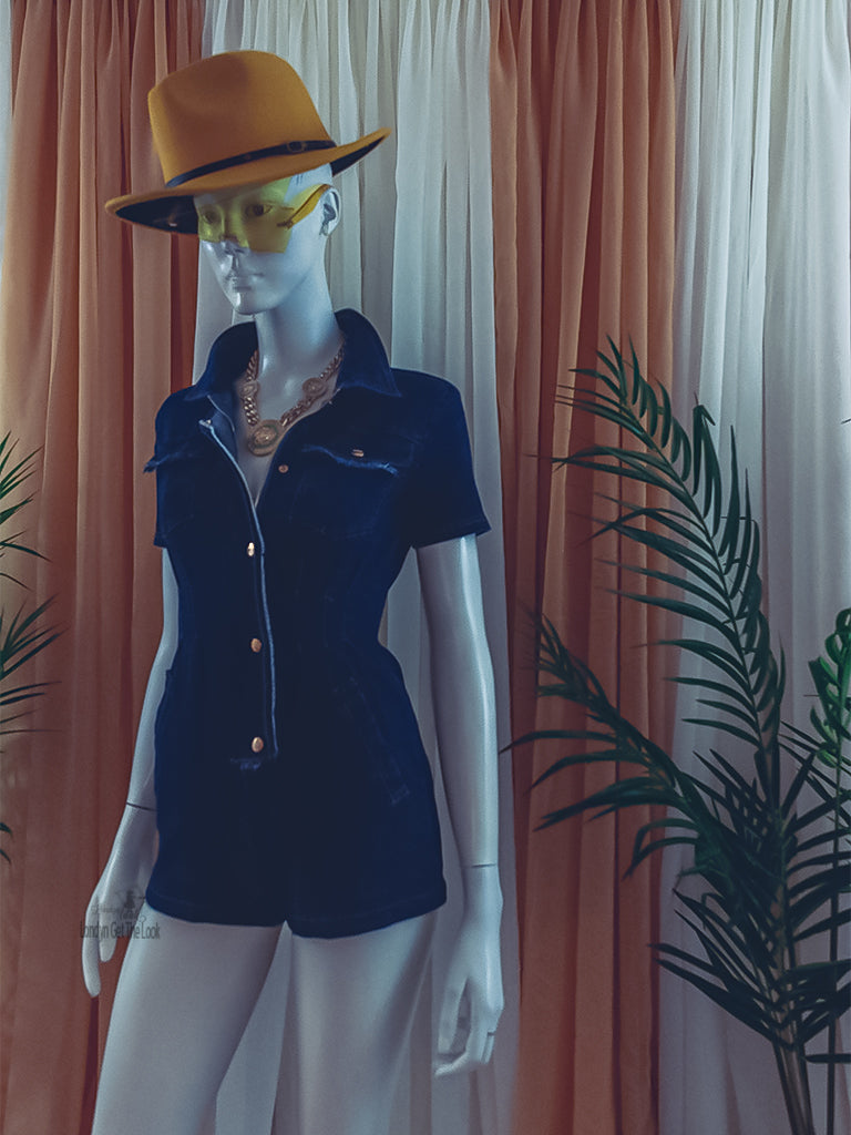 Rock my world in these two tone classic stylish Fedora Felt Hat features a wide Brim, leather belt with buckle panama style. Ready to turn head? Can be worn with any of our jeans from the Jeans out denim Collection a bustier/crop top with heels to bring out that fashionable fashionista in you.