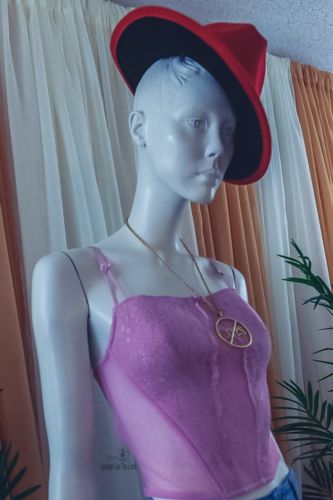 Rock my world in these two tone classic stylish Fedora Felt Hat features a wide Brim, leather belt with buckle panama style. Ready to turn head? Can be worn with any of our jeans from the Jeans out denim Collection a bustier/crop top with heels to bring out that fashionable fashionista in you.