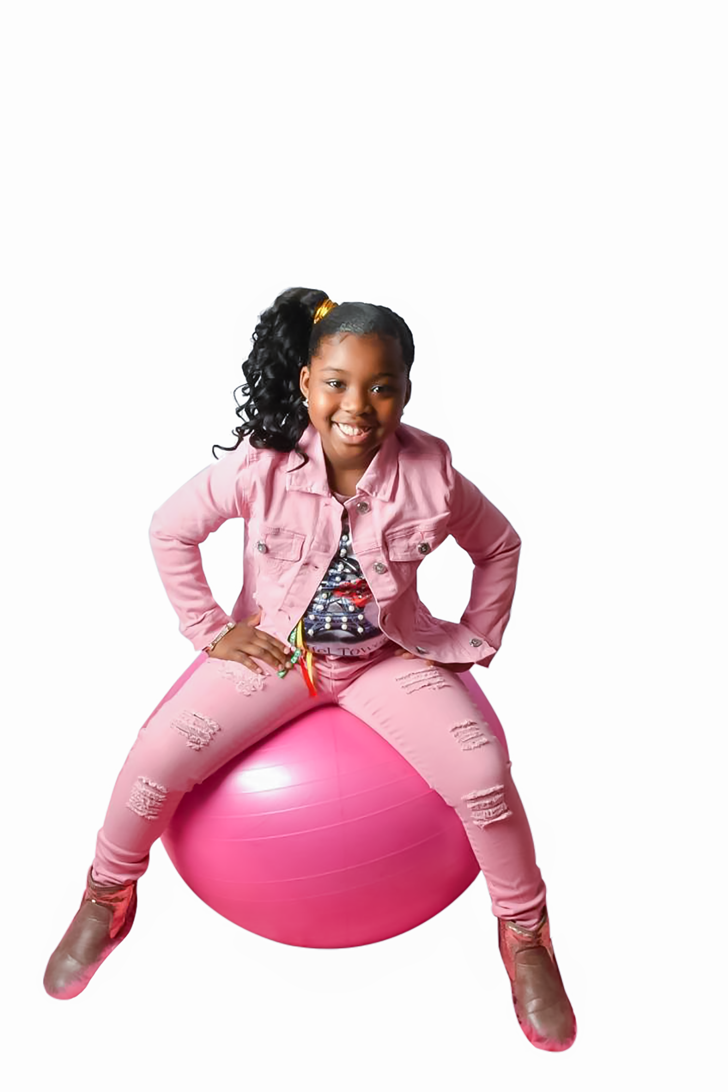 Basic Wash Bulk Denim Jacket, Front Button Closure, Chest Pockets w/Flap, Stretch, Collar Blush Pink